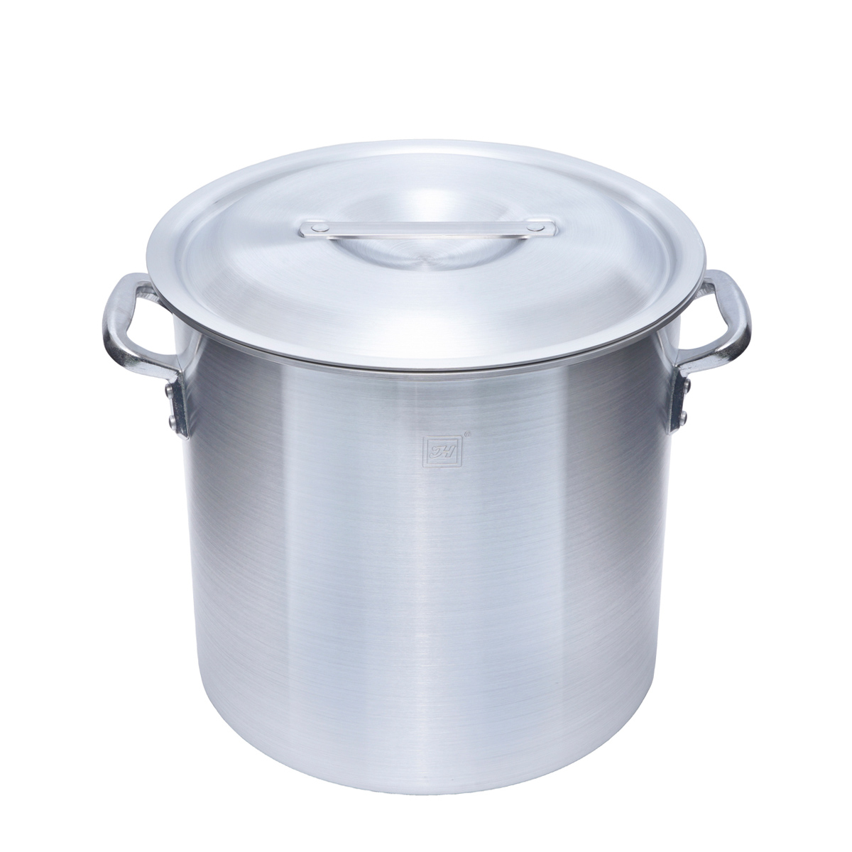 Thunder Group アルミ寸胴鍋 IH対応 21〜42cm 全8サイズ 目盛り付き 蓋