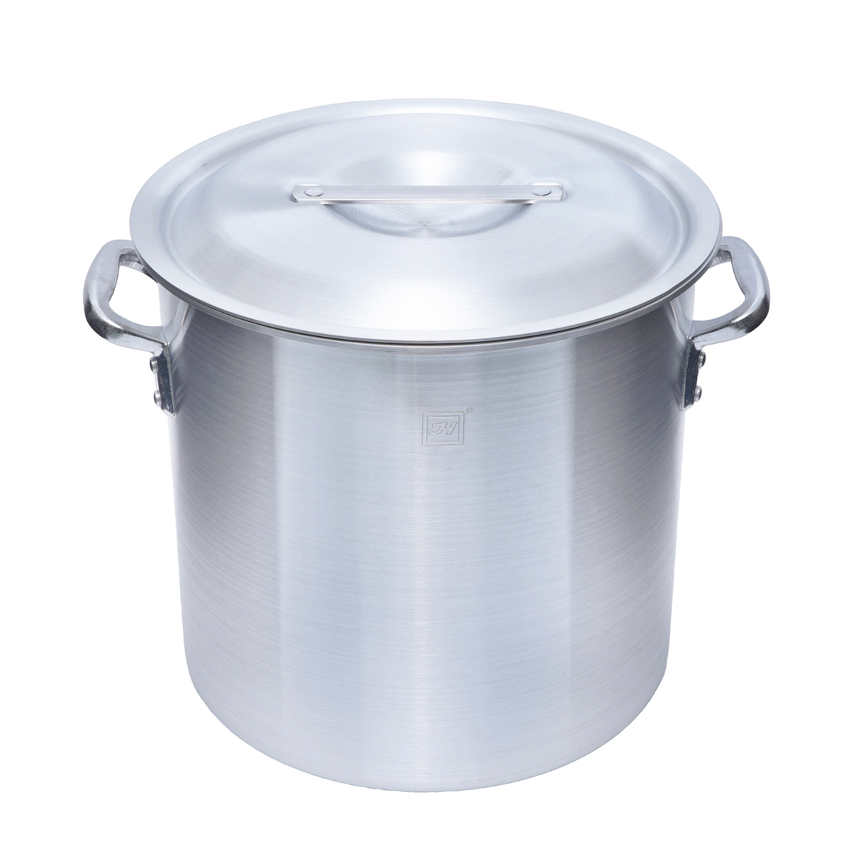 Thunder Group アルミ寸胴鍋 IH対応 21〜42cm 全8サイズ 目盛り付き 蓋