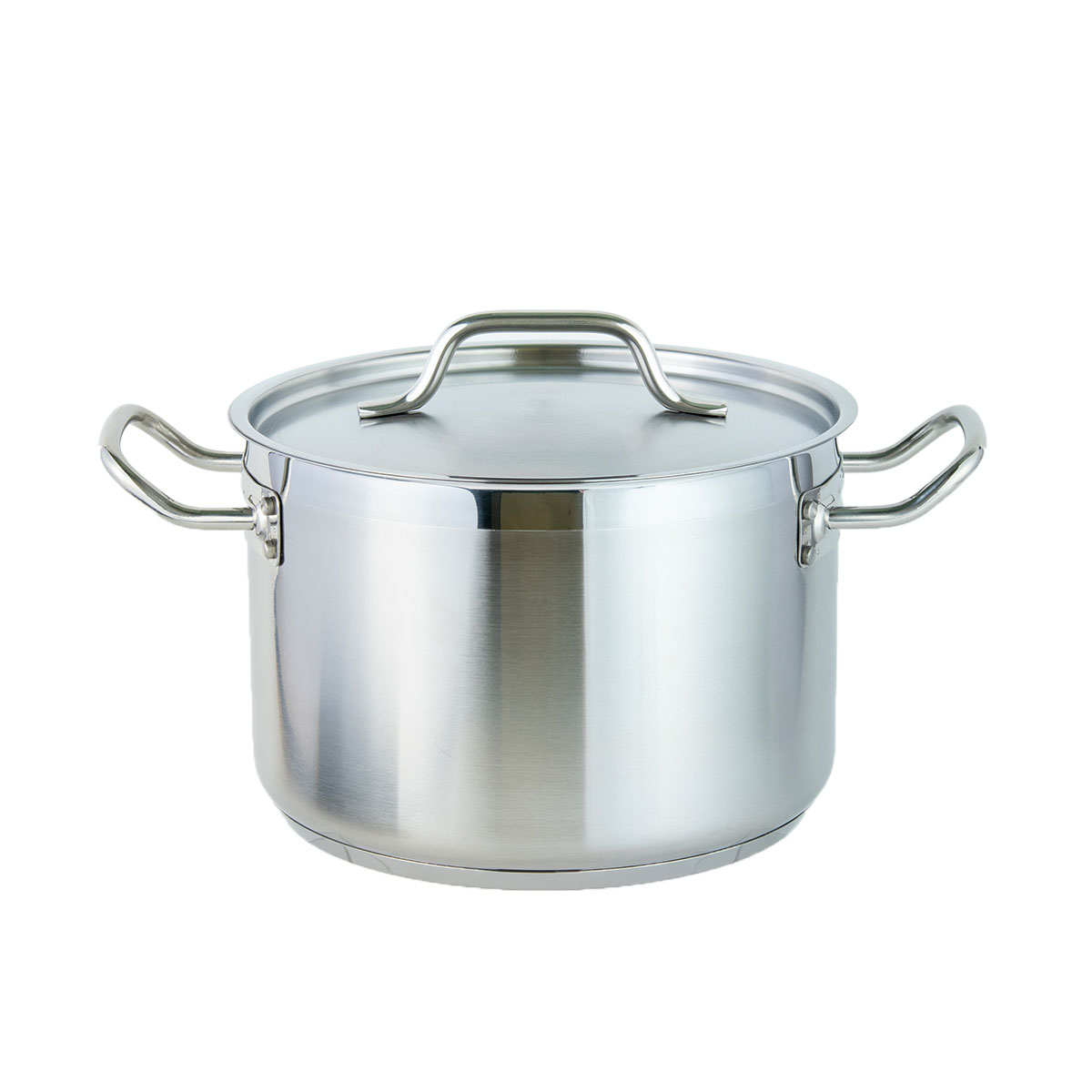 Thunder Group ステンレス半寸胴鍋 IH対応 20/24/28/30cm 全4サイズ 蓋