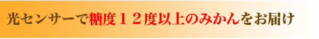 糖度12度以上