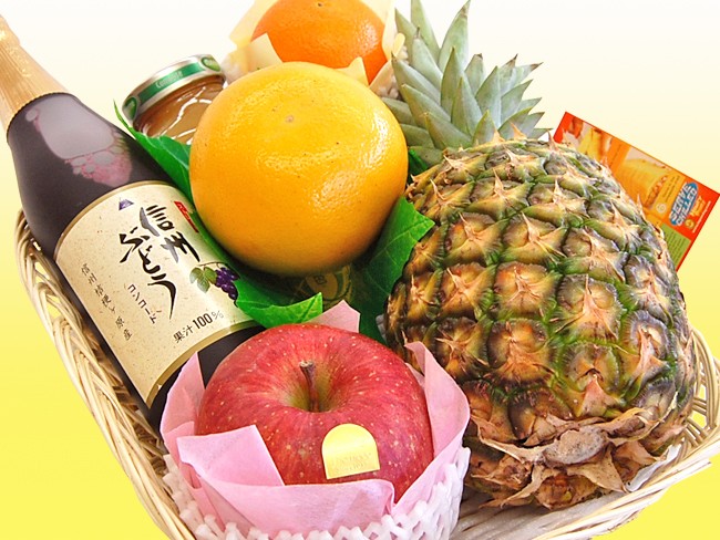 お見舞いフルーツ盛り合わせセット