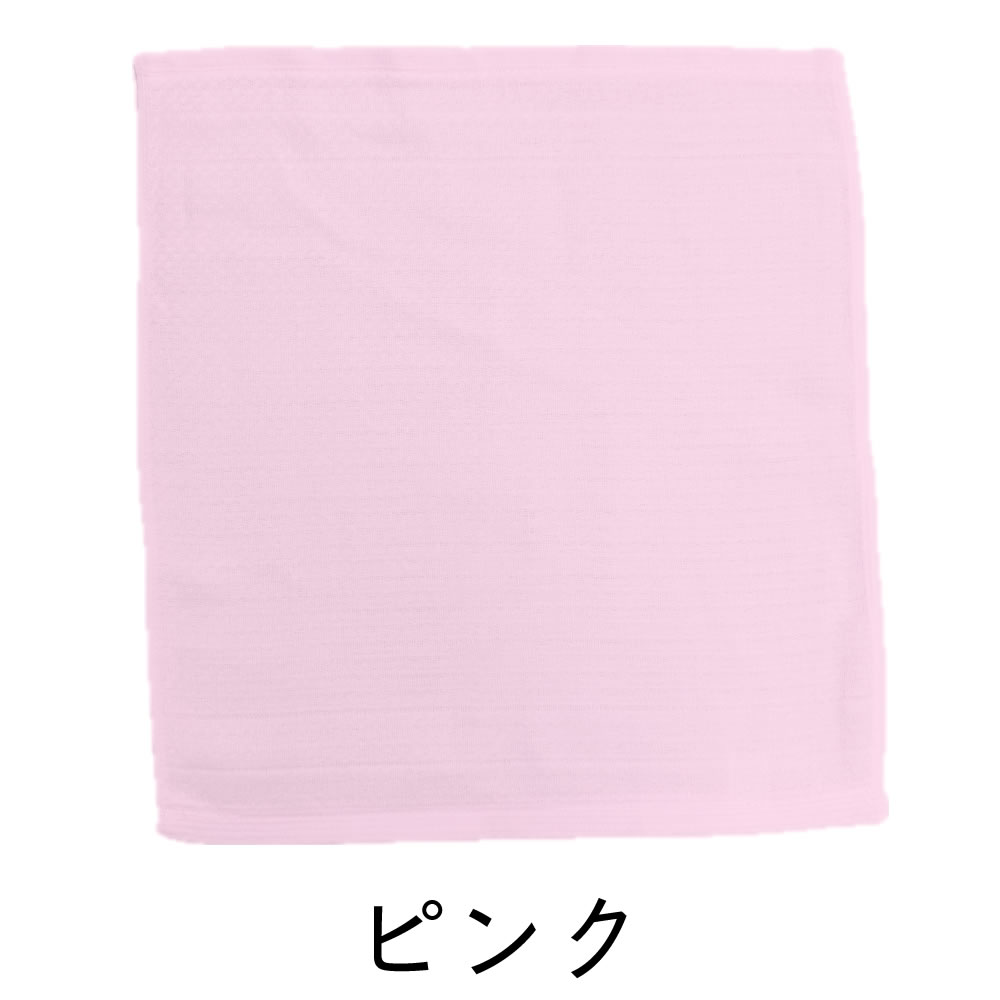 ガーゼタオルハンカチ ピンク ガーゼハンドタオル〈日本製〉たおる屋さんが作る綿紗（約34×37cm