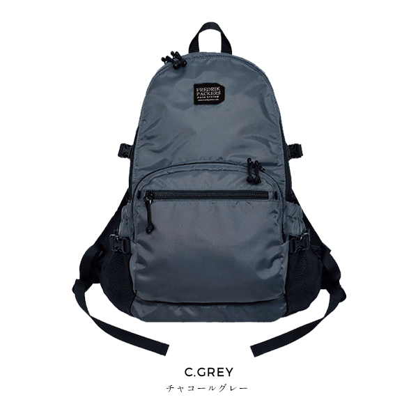 【予約販売 ブラック・チャコール 4月下旬入荷予定】FREDRIK PACKERS フレドリックパッカーズ 210D DAY PACK TIPI  マザーズリュック ゆうパック発送 別注黒タグ