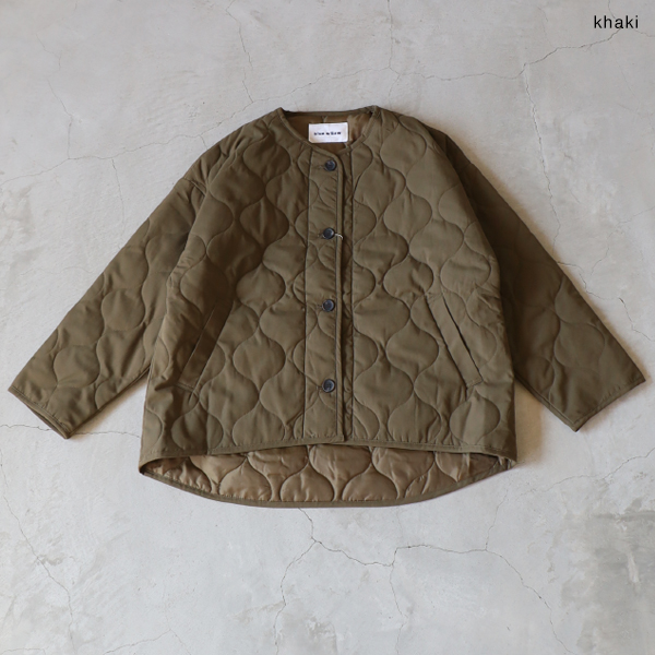 blue willow ブルーウィロウ キルティングショートコート ゆうパック