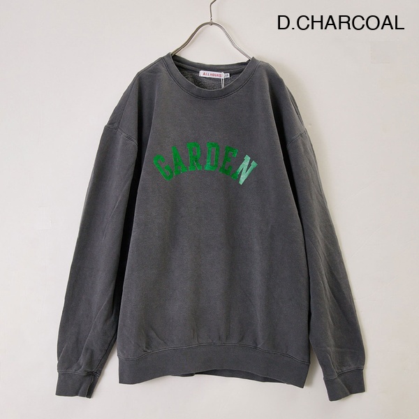 ALL HOURS オールアワーズ 6.4oz LIGHT WEIGHT PIGMENT SWEAT