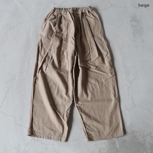 【クロワッサン様】SETTEN パンツ SALE30%OFF SETTEN セッテン コットンヘンプ先染めワッシャーシーム