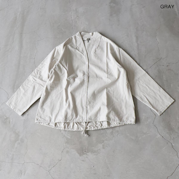 SALE セール 30%OFF FILUM フィルム がっしりカーデシャツ メール便対応   グレー スミクロ SALE セール 30%OFF FILUM フィルム がっしりカーデシャツ
