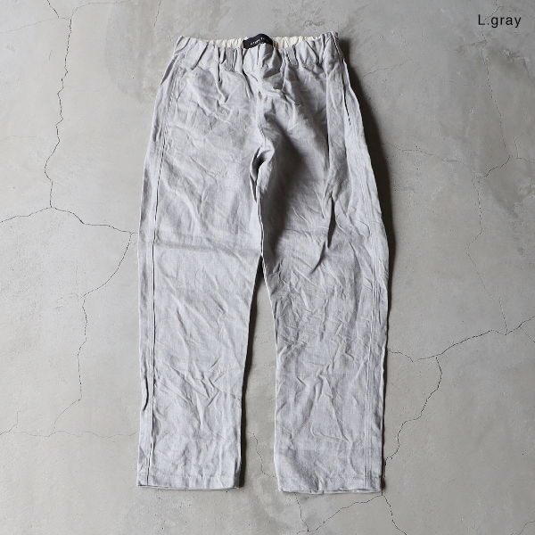 エテルニテ ドゥ ソワ　リネンデニムパンツ e'ternite' de Soi-e エテルニテドゥソワ リネンデニムパンツ