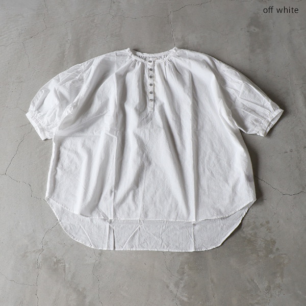 SALE セール 40%OFF SETTEN セッテン 60/-ローン ヘムラウンドギャザープラウス メール便対応 綿 SALE セール 40%OFF SETTEN セッテン 60/-ローン ヘムラウンド