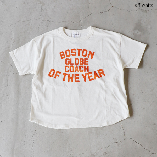 SALE セール 20%OFF BLUE LAKE MARKET ブルーレイクマーケット アメリカンドライ天竺3 ルーズラウンドヘムプリントTee BOSTON メール便対応 日本製 BLUE LAKE MARKET ブルーレイクマーケット アメリカンドライ天竺