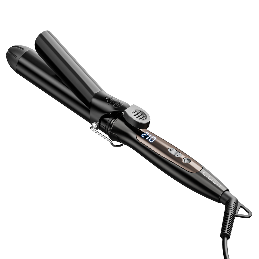 ヘアアイロン コテ 32mm 2WAY 80〜210℃ アイロン カール ストレート 