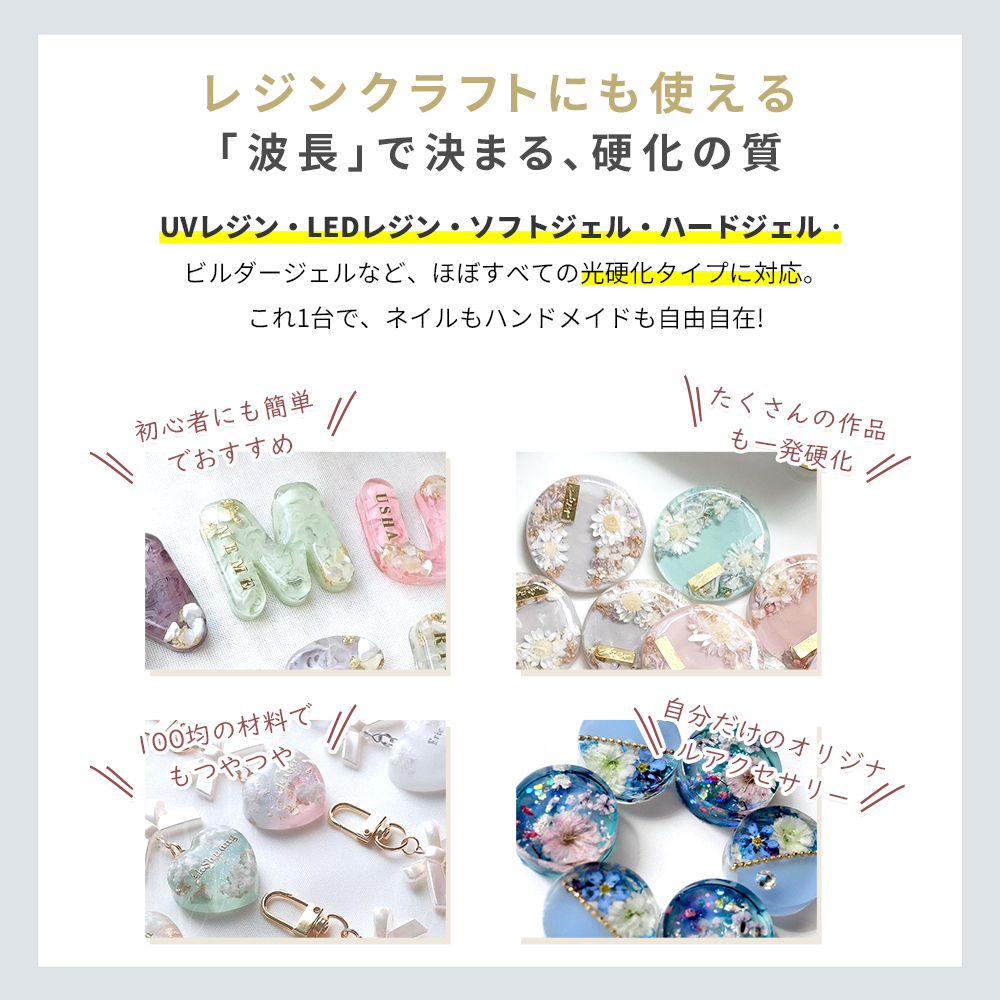 ジェルネイル 600円OFF中 2026最新型 ネイルライト UVライト LED 二重