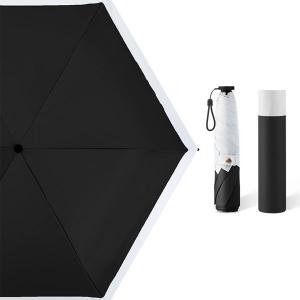 セール 50%オフで1840円 日傘 完全遮光 折りたたみ傘 UV対策 超撥水 軽量 レディース 6...
