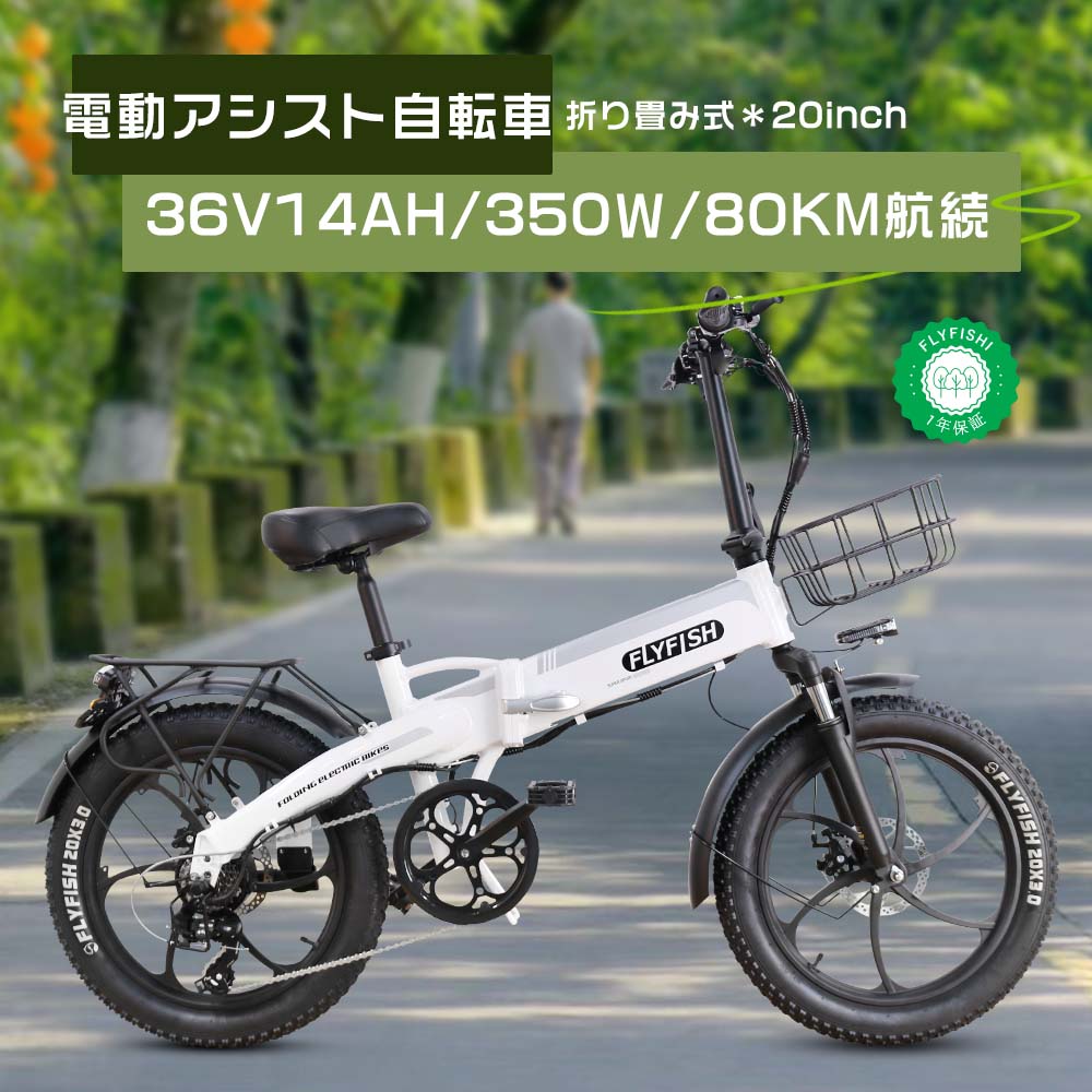 公道可能 電動自転車 20インチ 折り畳み電動アシスト自転車 型式認定 折りたたみ自転車 おしゃれ カゴ付きファットバイク 電動アシスト 350w  ロットバイク通勤 : 20inch-ebike-350w-jw-16 : 1KSelect 3号店 - 通販 - Yahoo!ショッピング