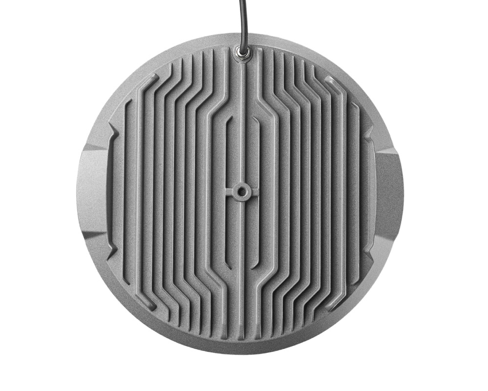 5台セット 100w LEDハイベイライト 工事用 100w LED投光器 LED高天井照明器具 高天井灯 UfO型作業灯100W 20000lm 1000W水銀灯相当 電源コード1.5Ｍ IP6x 防塵式