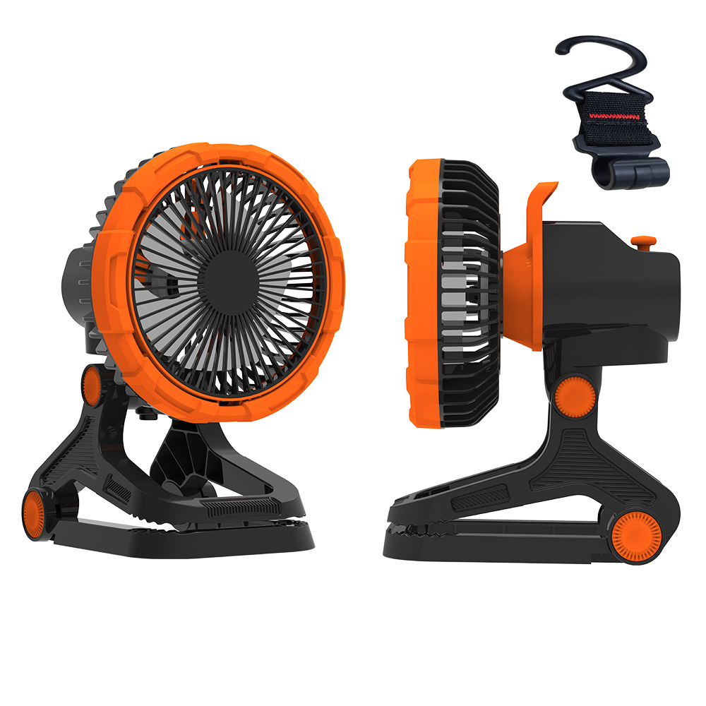 ❤️新品❤️アウトドア 扇風機 キャンプ 扇風機 充電式 首振り 卓上 吊り下げ LED fan-light1.jpg