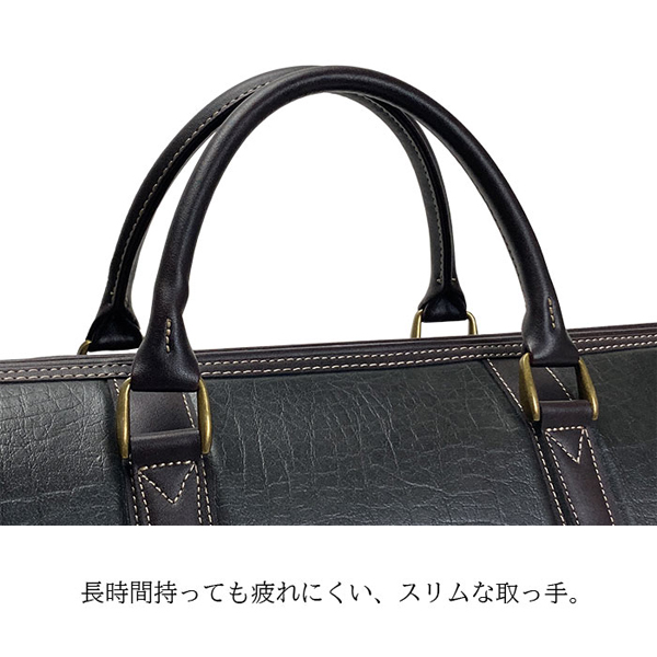 クレイドルリバー ボストンバッグ メンズ 黒 ダレス ショルダー 10457-1_7