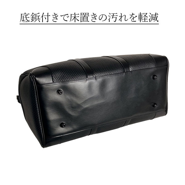 ブレリアス ボストンバッグ メンズ 黒 BRELIOUS 2WAY 大容量 旅行バッグ トラベルバッグ 出張 10461-1_5