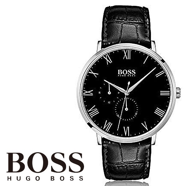 Hugo Boss ヒューゴボス William クォーツ ブラック ブラック メンズ 腕時計 1513616 1513616 1more 通販 Yahoo ショッピング