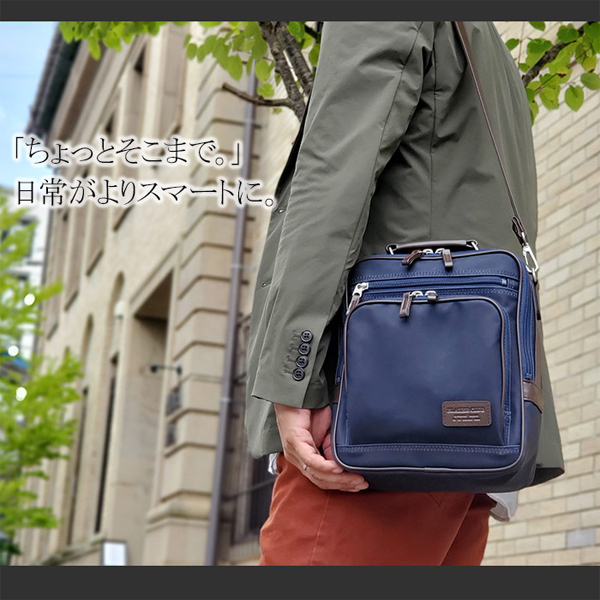 ブレザークラブ ショルダーバッグ BLAZER CLUB 日本製 豊岡製 ブラック 