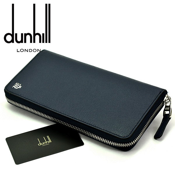 dunhill（ダンヒル） カドガン 財布 メンズ ネイビー 19F2218CA410R-NV