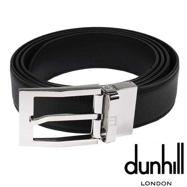 定番スタイル dunhill ダンヒル メンズ ブラック ベルト 21R4T58CR001