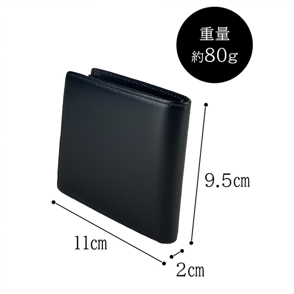 ハミルトン 財布 メンズ 黒/グレー 二つ折り 本革 牛革 レザー 28004 |  | 09