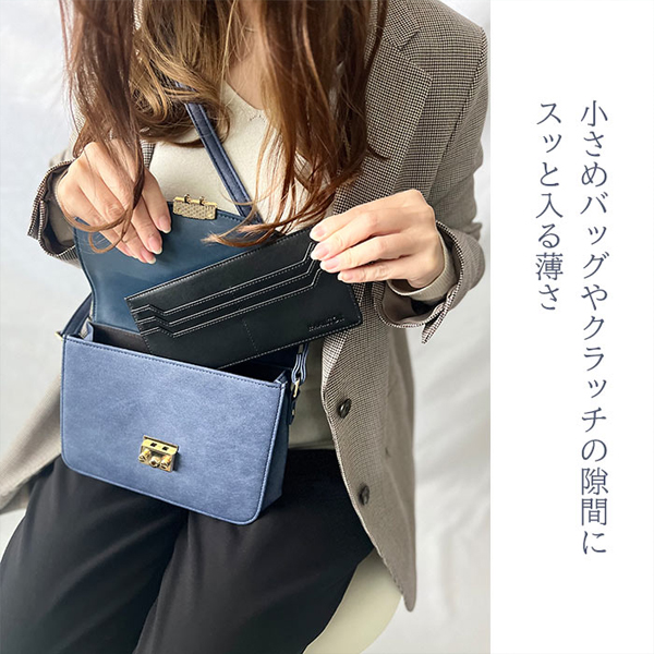 ハミルトン 財布 メンズ 黒/グレー 長財布 本革 牛革 レザー 28006 |  | 02