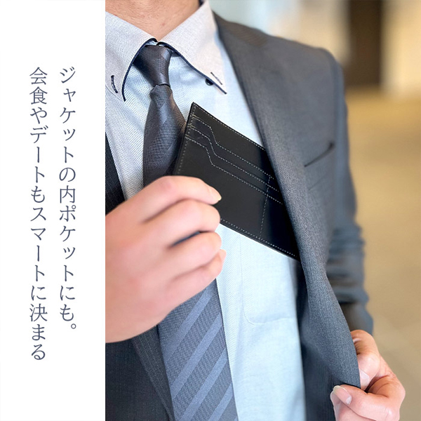 ハミルトン 財布 メンズ 黒/グレー 長財布 本革 牛革 レザー 28006 |  | 03