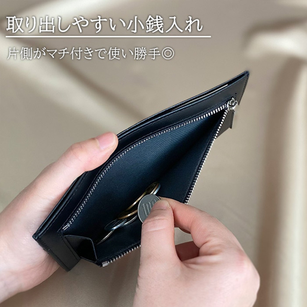 ハミルトン 財布 メンズ 黒/グレー 長財布 本革 牛革 レザー 28006 |  | 05