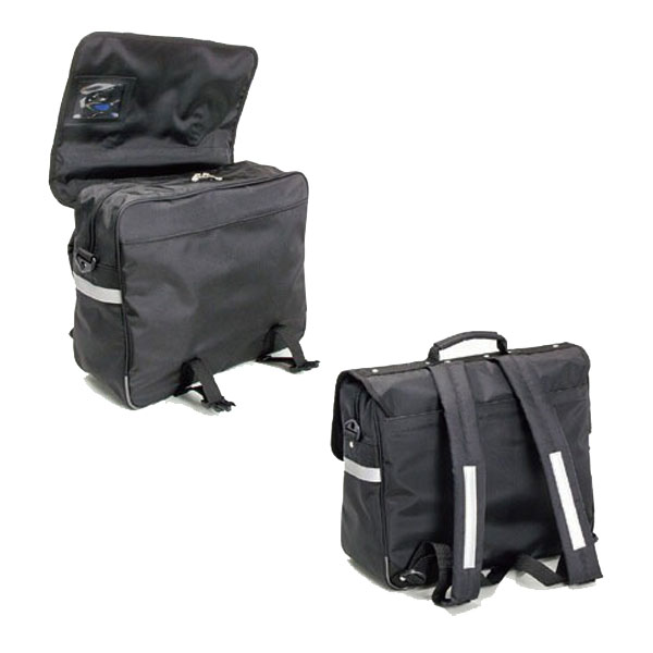 学販ナイロン3WAY  スクールバッグ メンズ ブラック ネイビー 横型 3WAY 補強 反射テープ 43171-1 43171-3 |  | 01