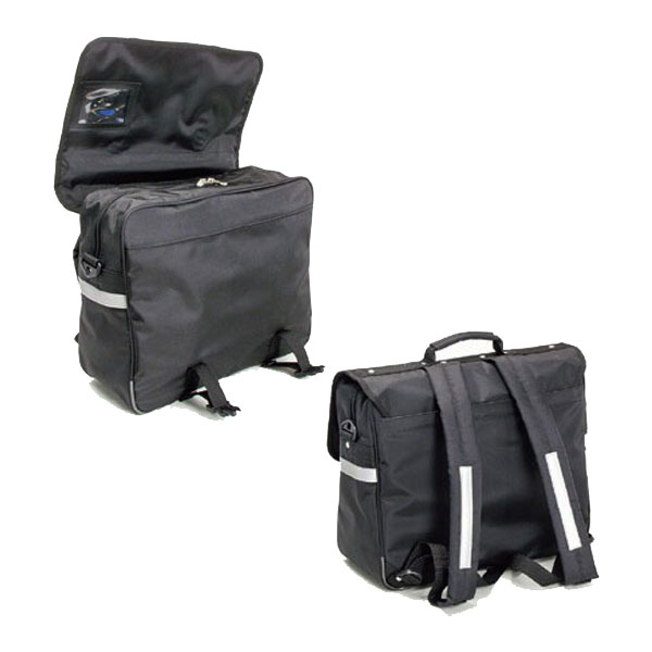 学販ナイロン3WAY  スクールバッグ メンズ ブラック ネイビー 横型 3WAY 補強 反射テープ 43172-1 43172-3 | マグナム | 01