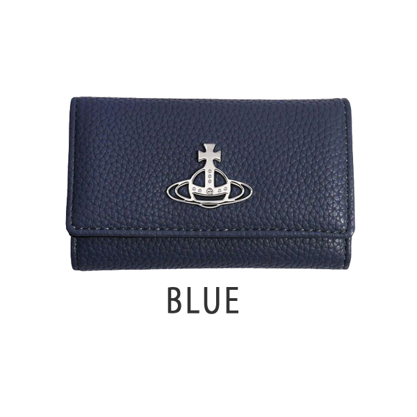 ヴィヴィアンウエストウッド　JOHANNAキーケース　BLUE Vivienne Westwood（ヴィヴィアンウエストウッド） JOHANNA