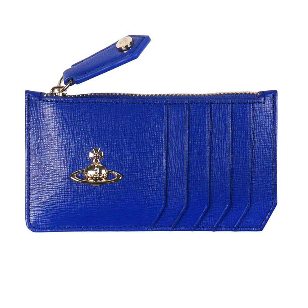 Vivienne Westwood ヴィヴィアンウエストウッド 財布 ブルー カード 