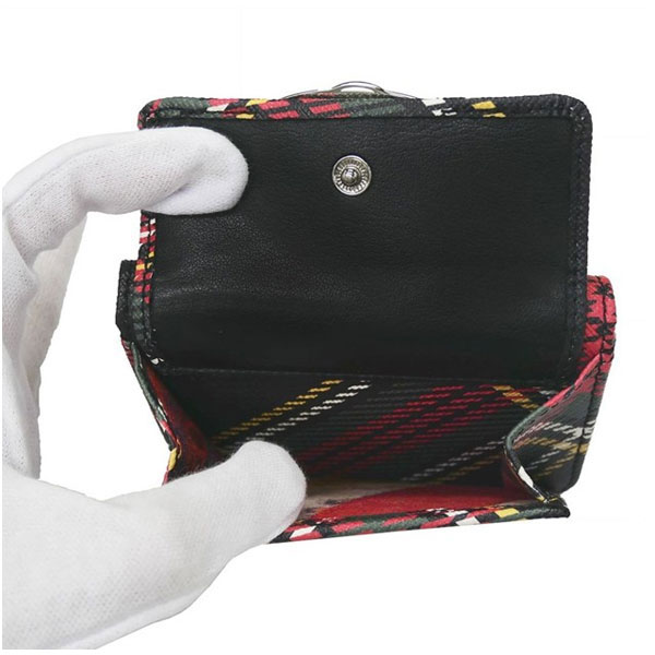 vivienne westwood 財布 チェック（レディース三つ折財布）｜財布