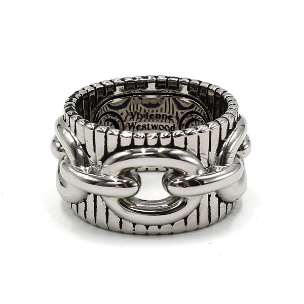 ヴィヴィアン・ウエストウッド  指輪・リング メンズ シルバー CIARAN RING シルバー925 6404017R-01P017-XSの画像