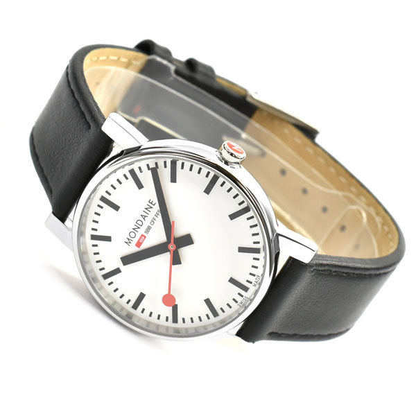 MONDAINE モンディーン EVO メンズ クォーツ 腕時計 ホワイト A658