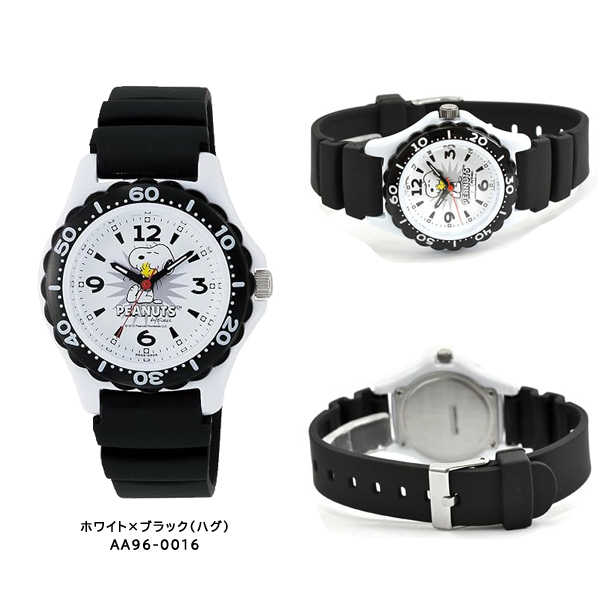 シチズンQ&Q スヌーピー レディース キッズ 腕時計 レザー ベゼル AA9 | Q&Q | 05