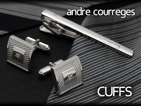 andre courreges アンドレ・クレージュ カフス シルバー ACC6502【セットではありません】