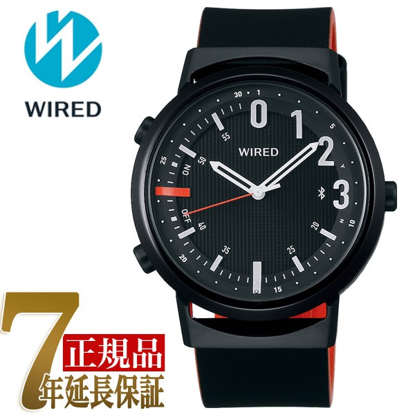 セイコー SEIKO ワイアード ツーダブ WIRED WW TYPE02 NUMBER スマートウオッチ Bluetooth メンズ 腕時計 AGAB409