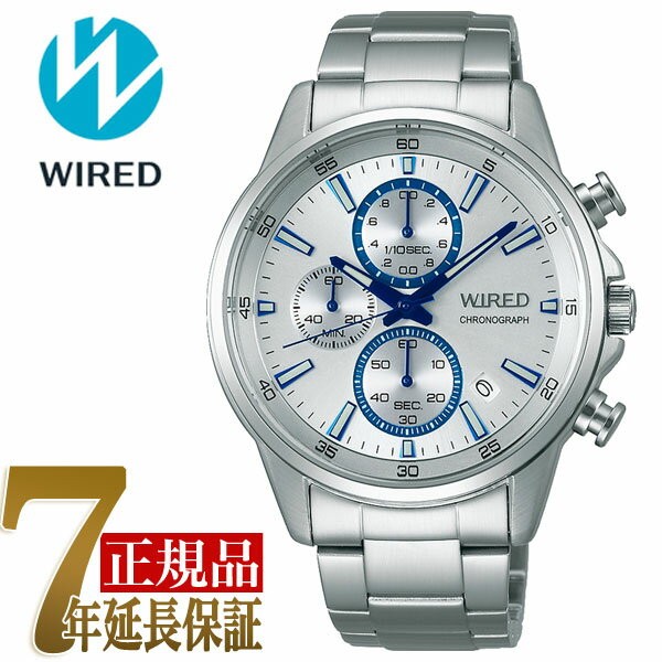 【SEIKO WIRED】セイコー ワイアード クオーツ クロノグラフ メンズ 腕時計 AGAT425｜1more