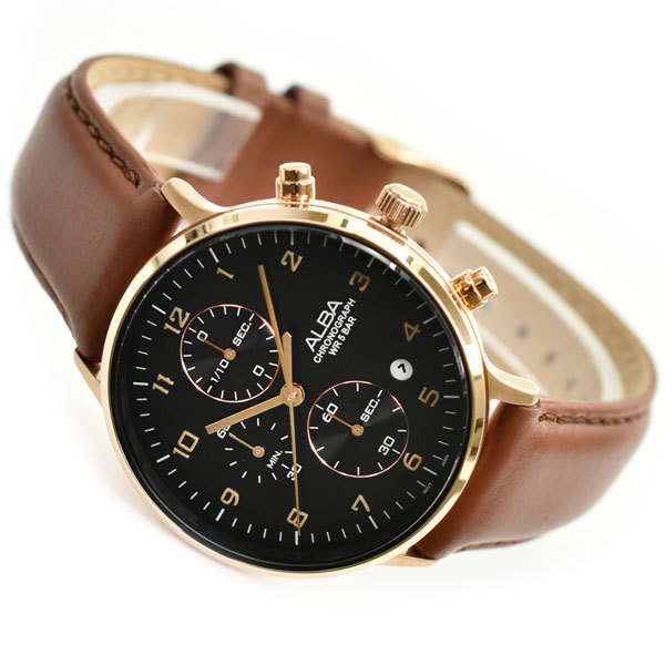 SEIKO（セイコー） 逆輸入セイコー メンズ 腕時計 ブラック アルバ