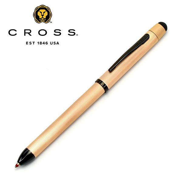 CROSS クロス テックスリープラス ボールペン黒 赤+シャープペンシル+