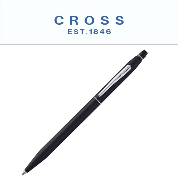 CROSS クロス CLICK クリック ニューフィニッシュ ボールペン 油性 サテンブラック AT0622-102｜1more