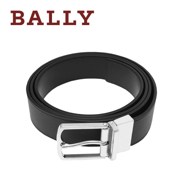 Bally（バリー） ベルト メンズ ブラック ブランド リバーシブル BALLY