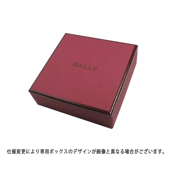 Bally（バリー） LETTERING TSP 名刺入れ カードケース ネイビーブルー