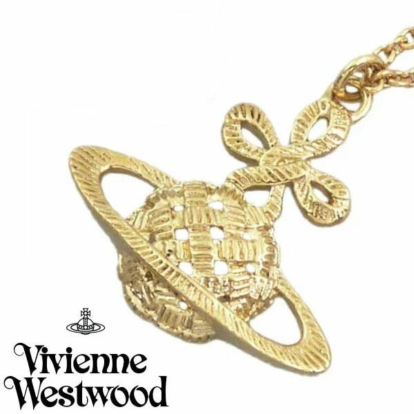 Vivienne Westwood ヴィヴィアンウエストウッド   レディース ゴールド  ネックレス オーブ 王冠 BP1152-2