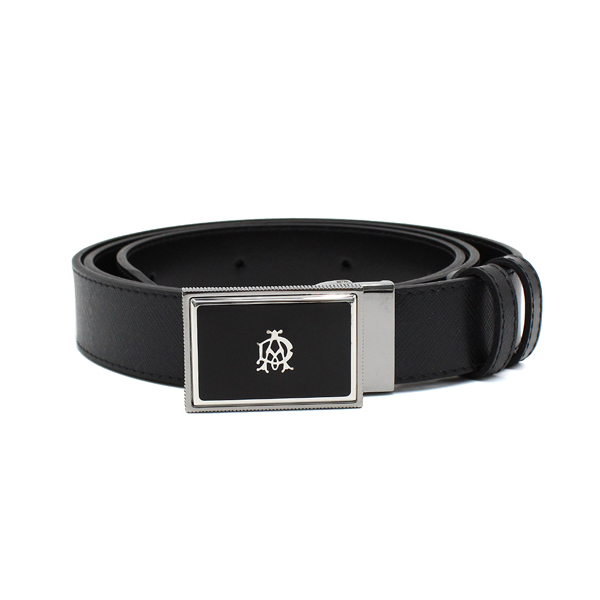 ★ミッチー★未使用タグ付き　ダンヒル　ベルト　dロゴ　レザー　ブラック ☆ミッチー様専用☆未使用タグ付き ダンヒル ベルト dロゴ