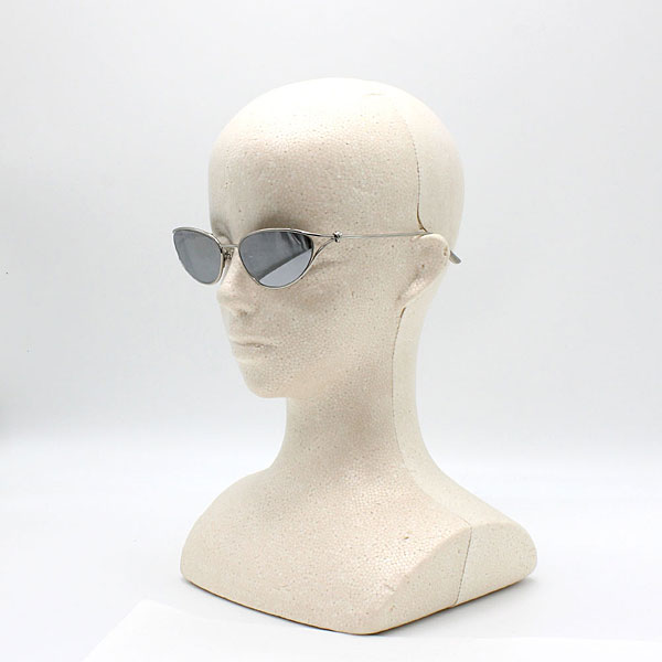 ボッテガ・ヴェネタ  サングラス ユニセックス ルテニウム×グレー シルバー×シルバーミラー ノーズパッド BV1330Sの画像