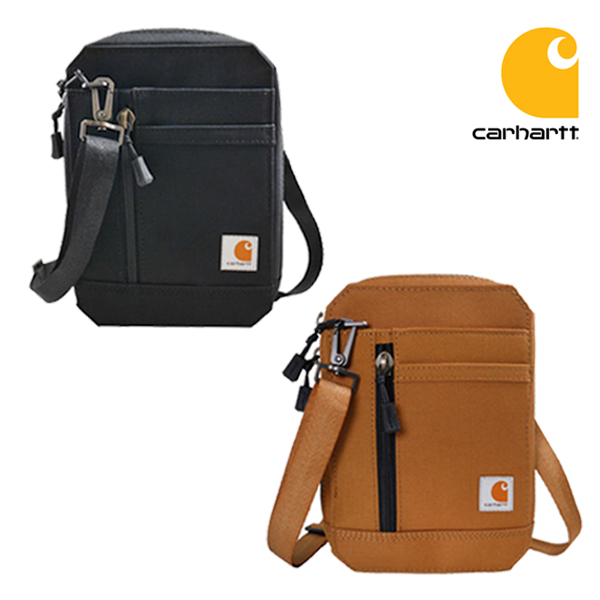 カーハート Nylon Duck Crossbody Wallet ショルダーバッグ・メッセンジャーバッグ carhartt ウォレットショルダー  ブラック ブラウン CH-396｜1more